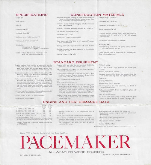 Pacemaker 38 Brochure