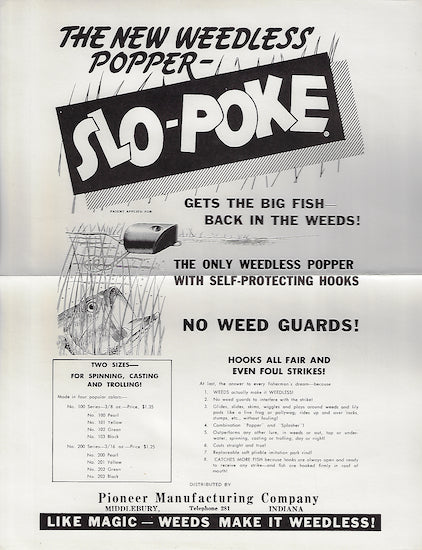 Pioneer 1958 Brochure