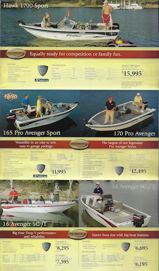 Fisher 2003 Poster Brochure