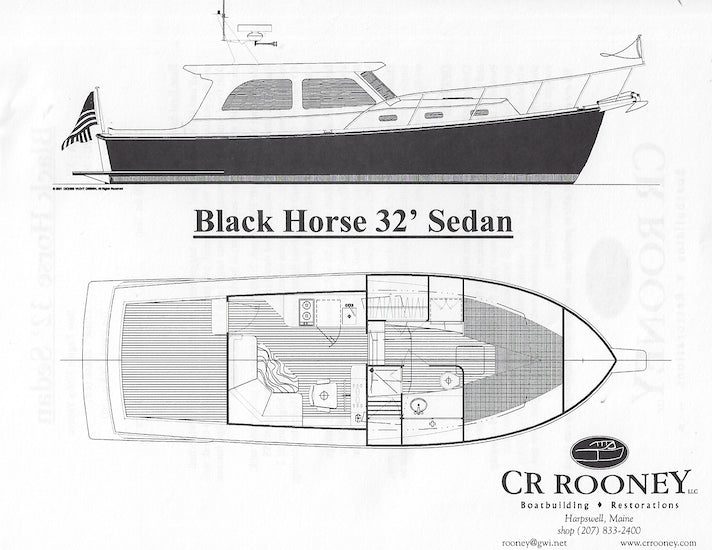 Rooney 32 Back Horse Brochure Package