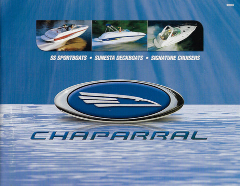 Chaparral 1997 SS Sport Boats Brochure – SailInfo I