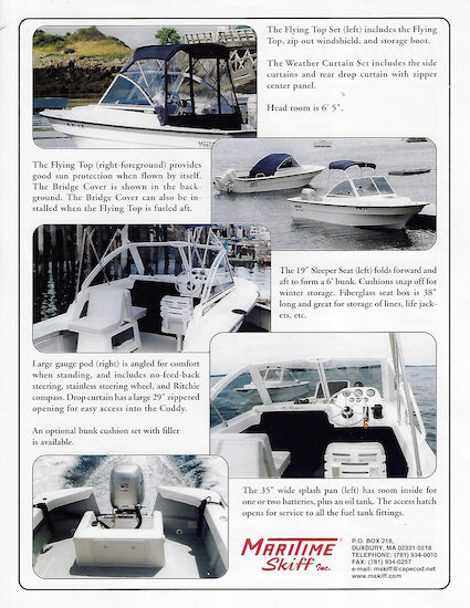 Maritime Skiff 20 Classic Brochure