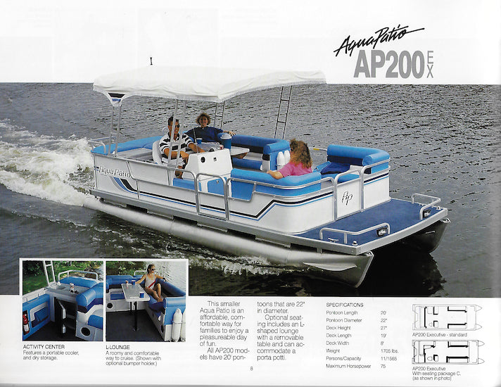 Godfrey 1992 Pontoon Brochure