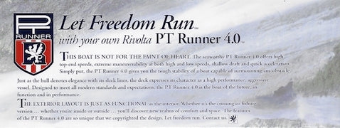 Rivolta PT Runner 4.0 Brochure