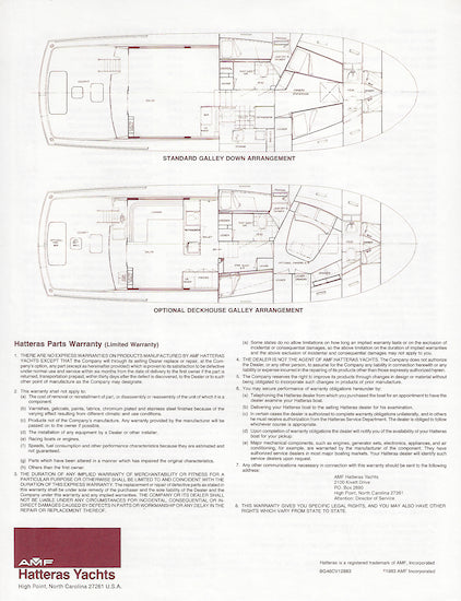 Hatteras 46 Convertible Specification Brochure – SailInfo I ...