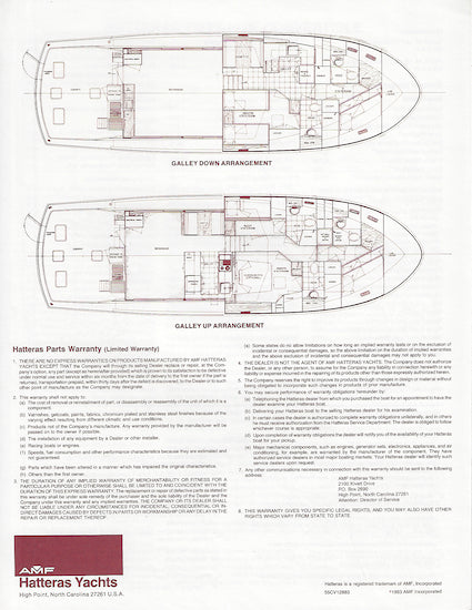 Hatteras 55 Convertible Specification Brochure – SailInfo I ...
