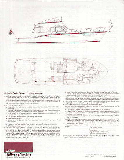 Hatteras 60 Convertible Specification Brochure – SailInfo I ...