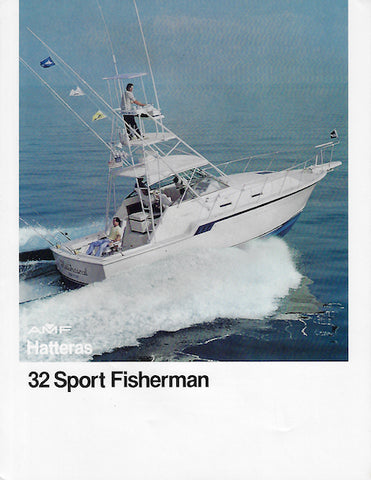Hatteras 32 Sport Fisherman Brochure
