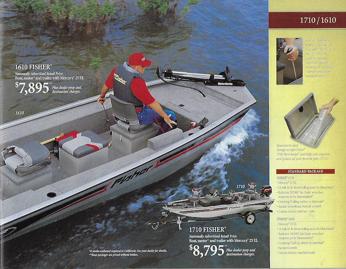 Fisher 2003 Fishing Brochure