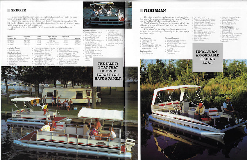 Kayot 1987 Brochure