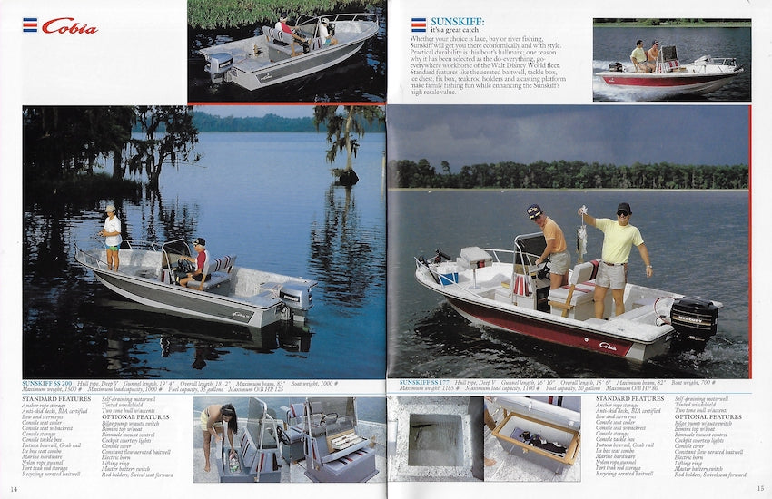 Cobia 1986 Brochure