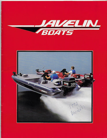 Javelin 1992 Brochure