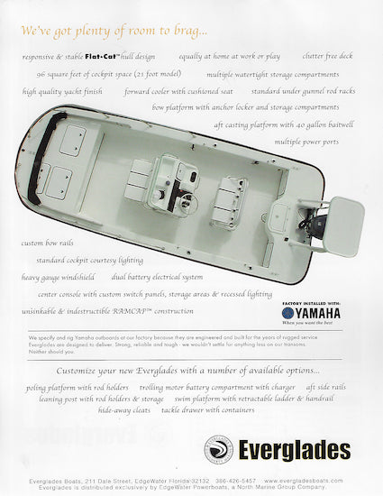Everglades 21 Brochure