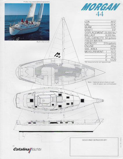 Catalina Morgan 44 Brochure