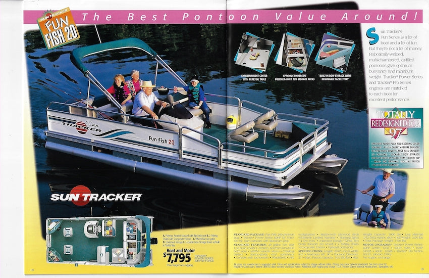 Sun Tracker 1997 Brochure