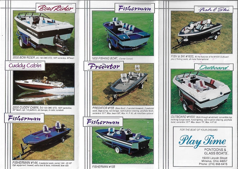 Playtime 1981 Brochure