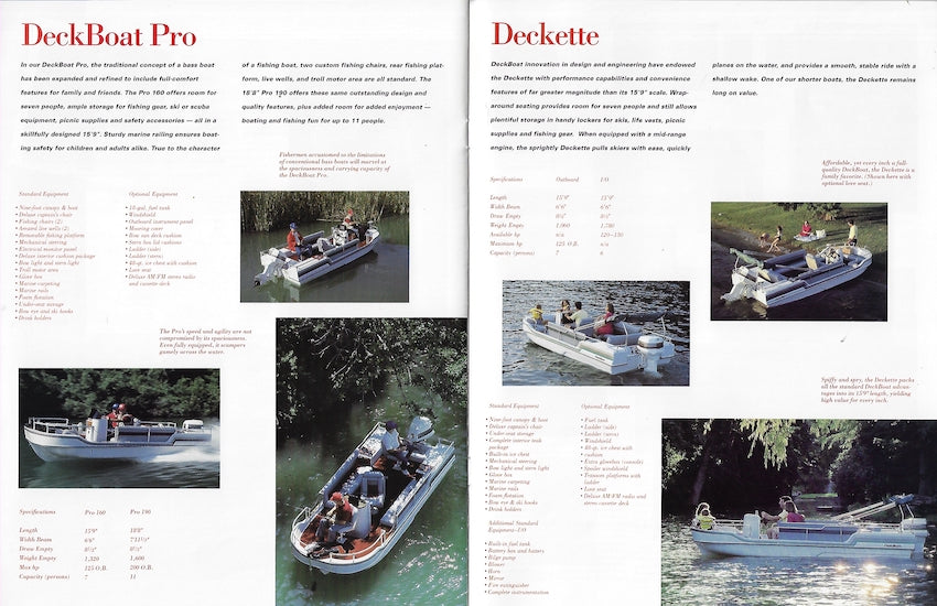 Anchor 1990 DeckBoat Brochure