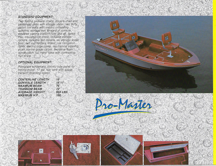 Bomber 1980s Brochure