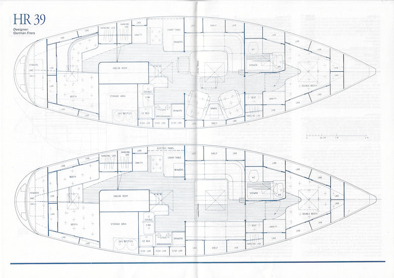 Hallberg-Rassy 39 Specification Brochure
