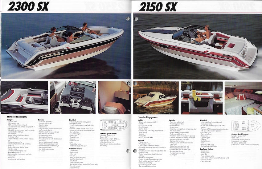 Chaparral 1989 Brochure