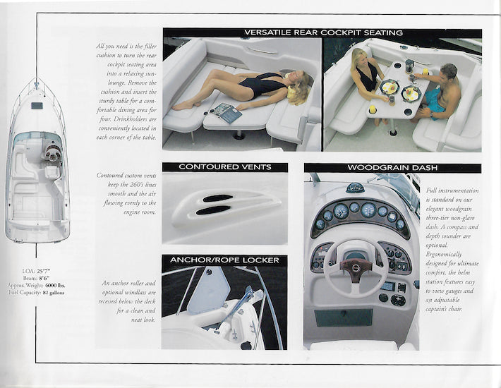 Chaparral 1997 Cruisers Brochure
