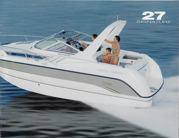 Chaparral 1999 Signature Cruisers Brochure