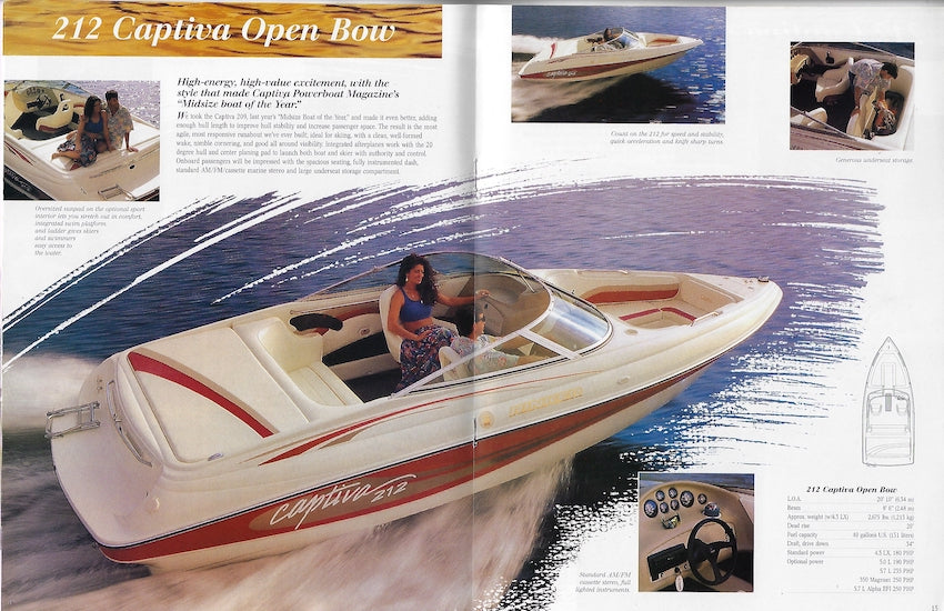 Rinker 1995 Brochure