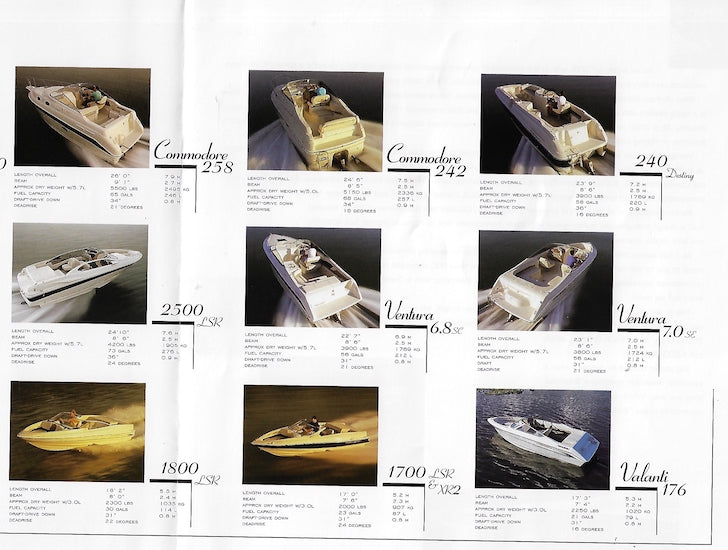 Regal 1999 Full Line Brochure