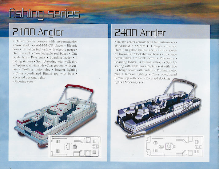 Beachcomber 2004 Pontoon Boat Brochure