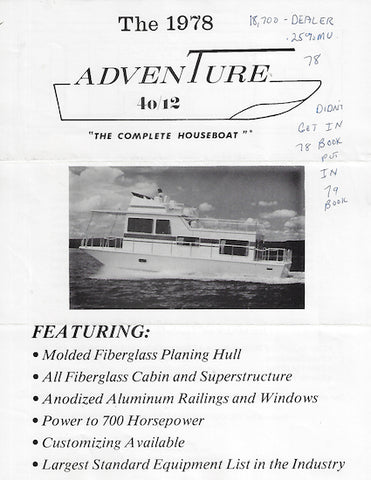 Adventure 40/12 Brochure