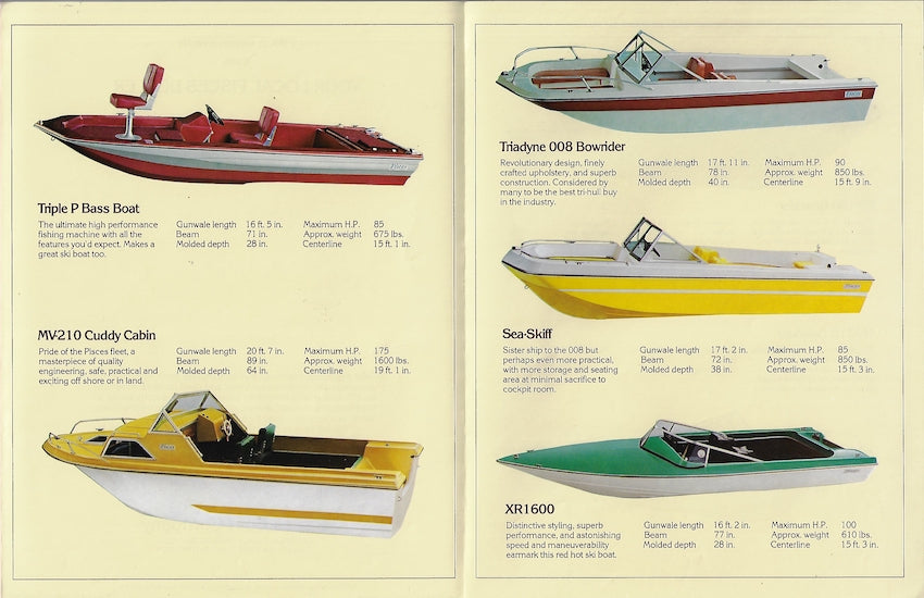 Pisces 1979 / 1980 Brochure
