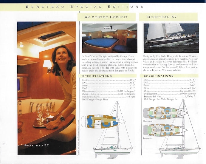Beneteau 2005 Sail Brochure