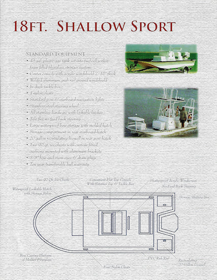 Shallow Sport 18 Brochure