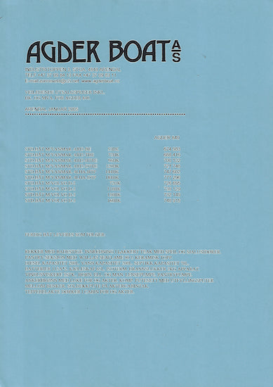 Agder 840 Brochure