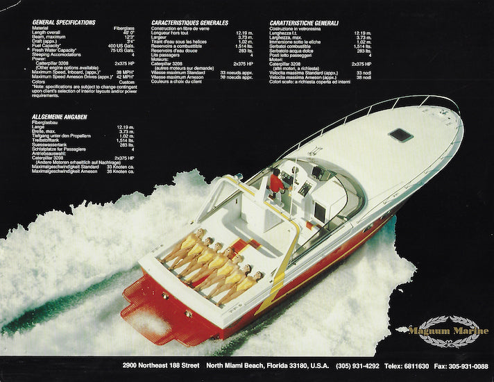 Magnum 40 Brochure