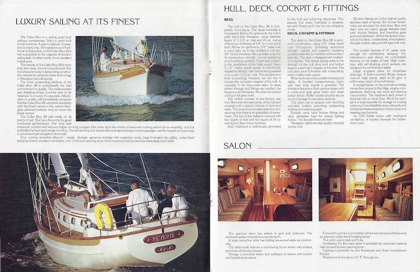 Cabo Rico 38 Brochure