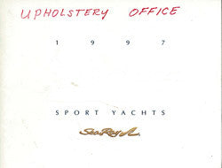 Sea Ray 1997 Sport Yachts Brochure