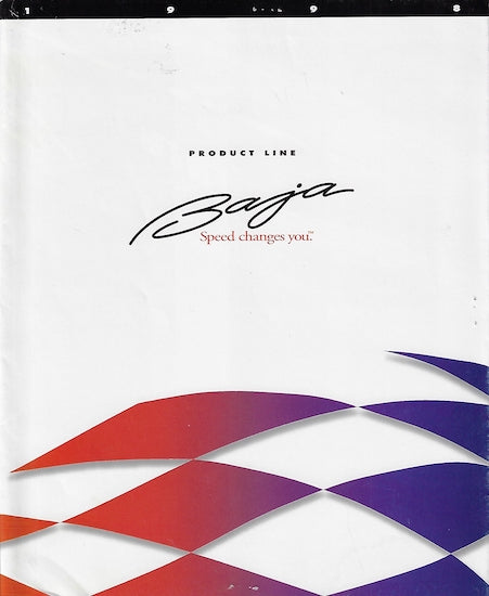 Baja 1998 Poster Brochure