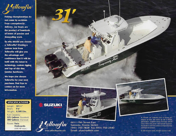 Yellowfin 2006 Brochure