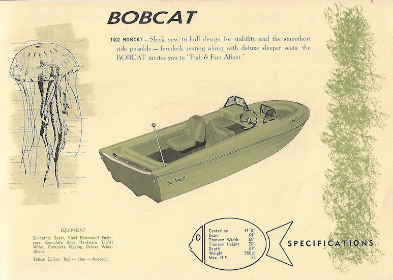 Glastex Sea Star 1960s Brochure