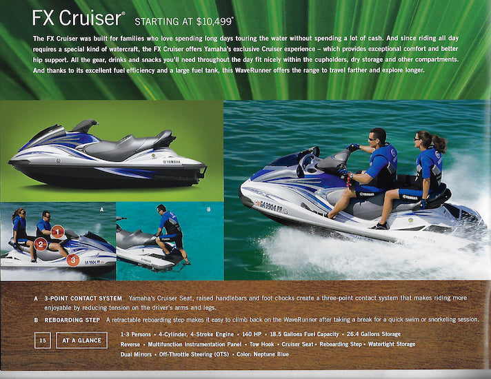 Yamaha 2007 Waverunner Brochure