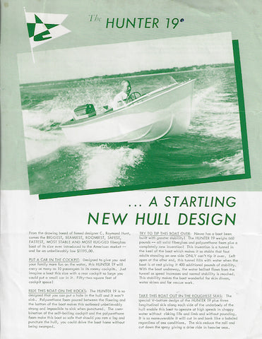 O'Day Hunter 19 Brochure