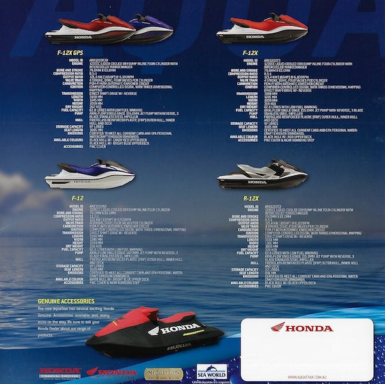 Kawasaki 2007 Jet Ski (Australia) Brochure