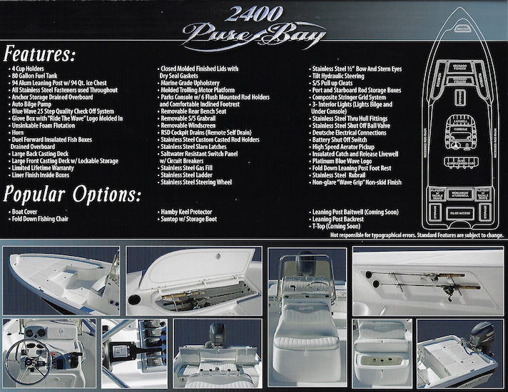Blue Wave 2400 Pure Bay Brochure