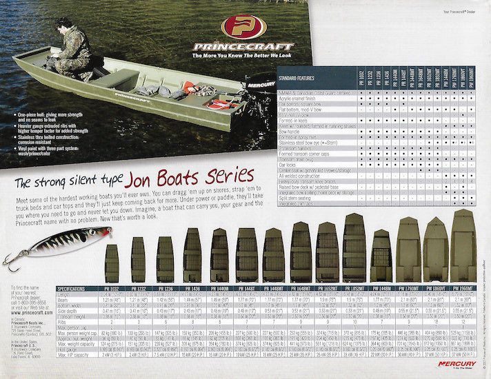 Princecraft Jon Brochure