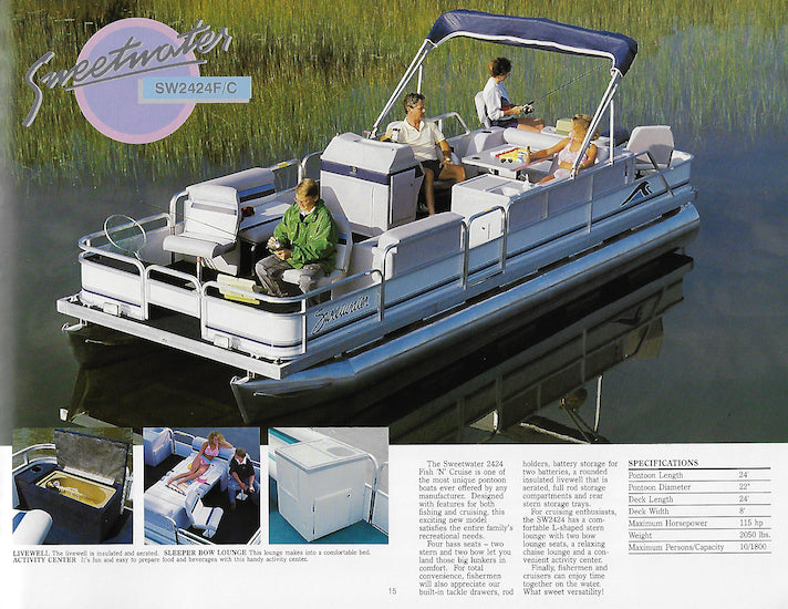 Godfrey 1991 Pontoon Brochure