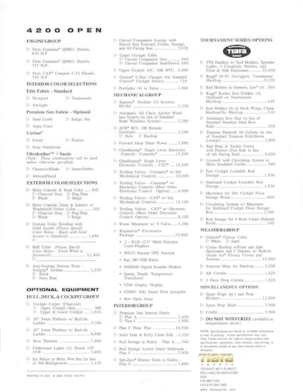 Tiara 4200 Open Specification Brochure