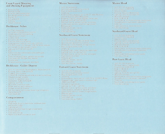 Bertram 570 Convertible Brochure
