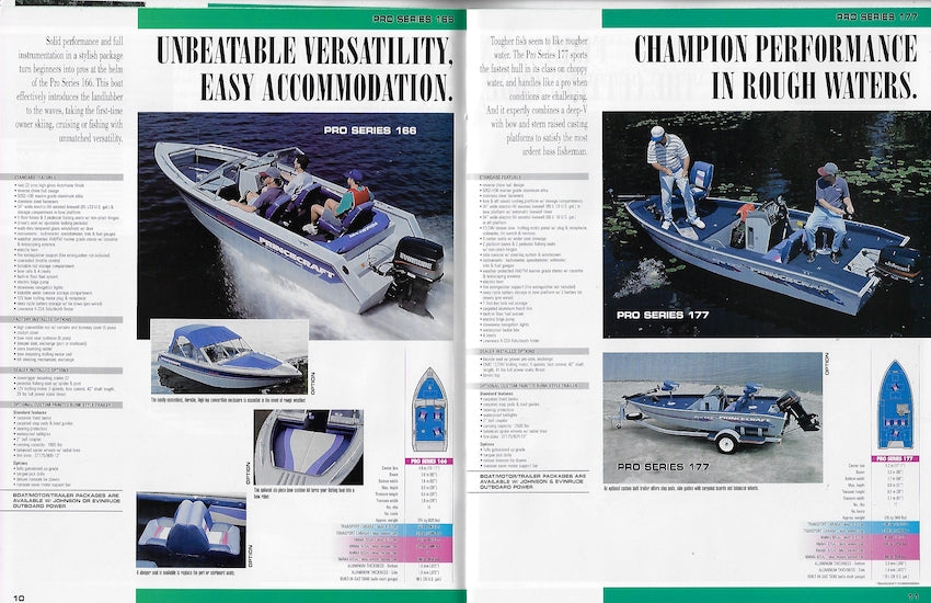 Princecraft 1995 Fishing Brochure
