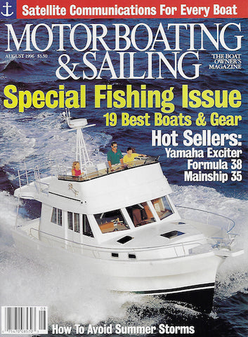 Mainship 35 Trawler Motorboating & Sailing Magazine Reprint Brochure